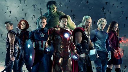 Avengers „toate componentele din lista de ordine
