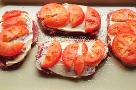 Carne în reteta franceză, cu o fotografie