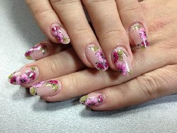 extensii de unghii cu gel de sub unghie, studiouri de rețea de frumusete - nailsprofi