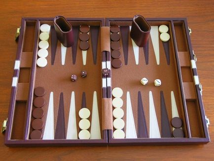Backgammon reguli lungi, scurte, joc
