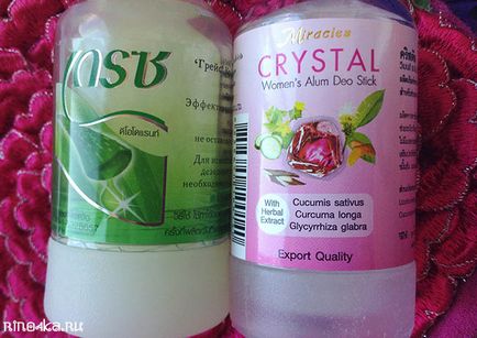 Natural Deodorant Crystal - în cazul în care pentru a cumpăra în Thailanda, fotografii, comentarii, ghid Phuket