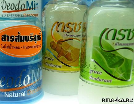 Natural Deodorant Crystal - în cazul în care pentru a cumpăra în Thailanda, fotografii, comentarii, ghid Phuket