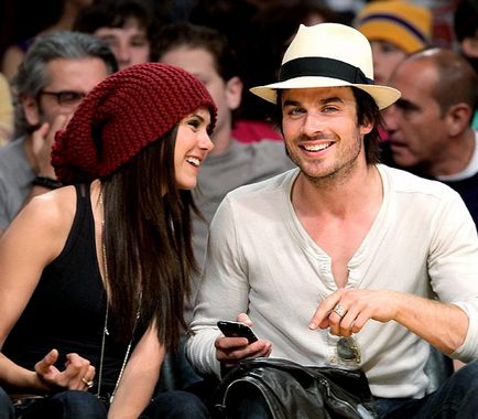 Nina Dobrev și Ian Somerhalder poveste de dragoste