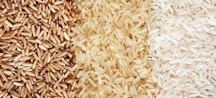 Curatarea organismului de orez în dimineața, orez nefierte pentru a curăța organismul