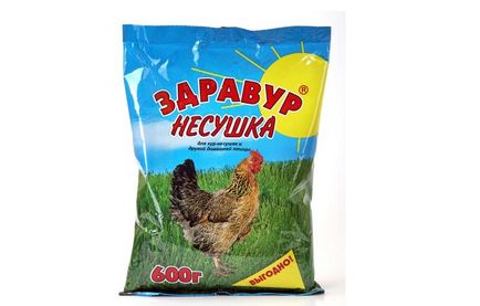 Descrierea instrucțiunilor de premixuri, vitamine și suplimente pentru găinile ouătoare Ryabushko, zdravur și miavit