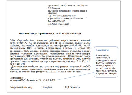 Răspuns la o solicitare de clarificare privind TVA 2017