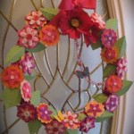 coroană de flori de Paște cu mâinile sale idei pentru inspirație, ladyemansipe