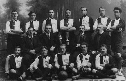 Primele cluburi de fotbal ale Imperiului românesc Club Cabo „sportive“, „Odesa cerc de fotbal“ și altele