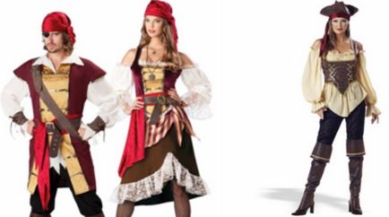 Costume Pirate Party cu propriile lor mâini