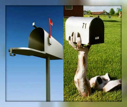 Căsuța poștală cu propriile lor mâini, tipuri de cutii poștale