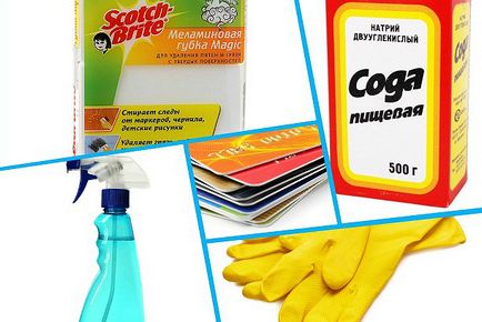 Obiecte pentru curățarea casei
