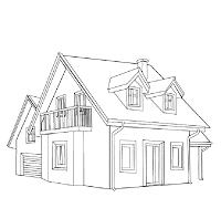 Dezvoltarea copilului de colorat casa, casa, casa, cabana, colibă