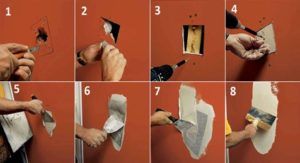Reparați pereții din apartament cu mâinile în etape