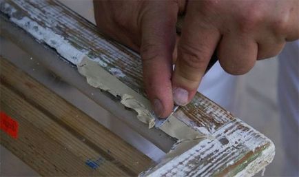 Restaurarea din lemn utilizator ferestre repara propriile lor mâini