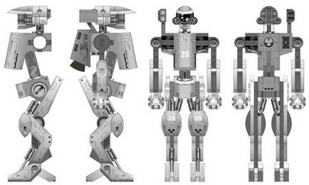 Roboți de hartie „roboți cu propriile lor mâini