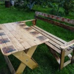masă de grădină (35 poze) lemn, metal, forjate, instrucțiuni, video de plastic cu privire la modul de a