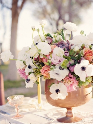 Cele mai populare culori pentru Floristica de nuntă