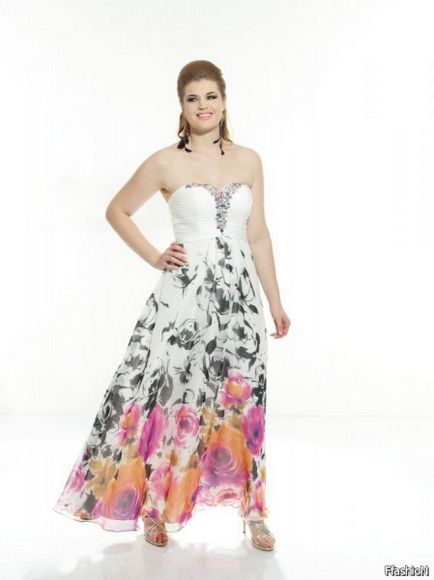 Din ceea ce sa poarte rochii cu imprimeu floral, rochii de moda
