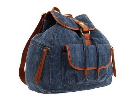 Coase rucsac denim - fotografii și modele pentru rucsac de cusut denim cu mâinile, pas cu pas