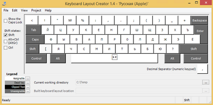 Crearea propriilor ferestre plan tastatură - blog-l kb