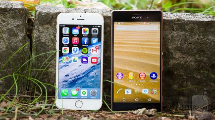 Compara Apple iPhone 6 vs z3 Sony Xperia