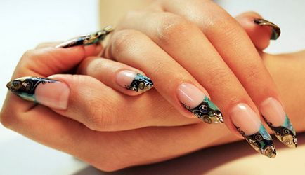 Cu design elegant pentru manichiură franțuzească 45 fotografii pentru unghii frumoase