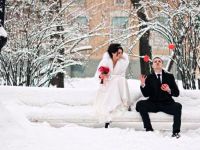 nunta de iarna - fotosesie