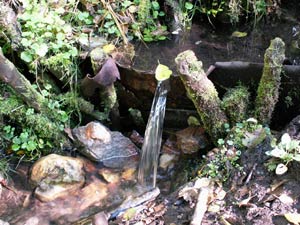 Teritoriul de apă curată - izvor, și apă de izvor