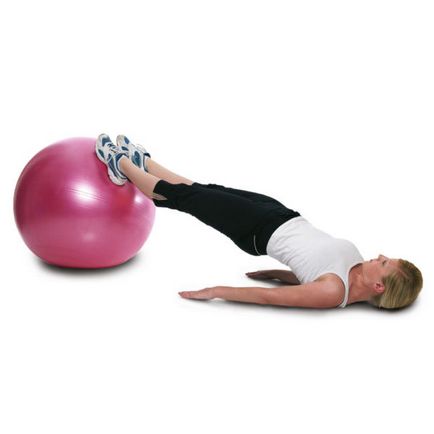 Exercitarea pe fitball pentru pierderea in greutate, inclusiv zona abdominala, beneficiile de video de formare