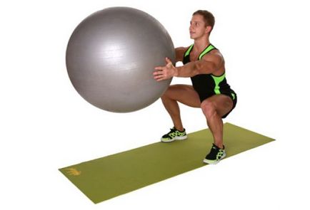 Exercitarea pe fitball pentru pierderea in greutate, inclusiv zona abdominala, beneficiile de video de formare