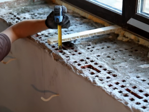 Instalarea glafuri din PVC cu mâinile lor
