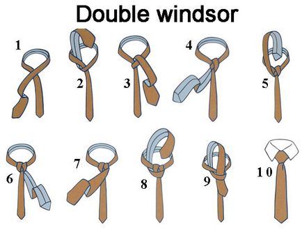 Windsor nod cum de a lega o cravată și cum să poarte haine