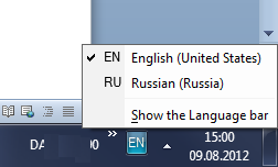 Repunerea în bara de limbi în Windows 7, Windows pentru administratorii de sistem