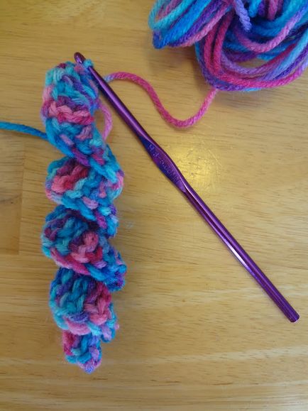 spirale cârlig de tricotat