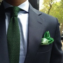 cravată tricotate - cravate la modă pentru bărbați