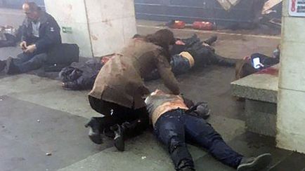 Explozie în metroul St. Petersburg a fost iad