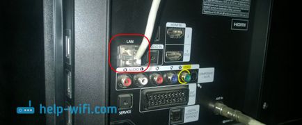 De ce mufa LAN de pe televizor (LG, Samsung, Sony)