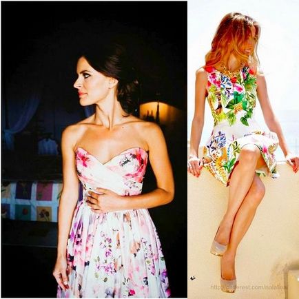 rochie florale Feminine 2017 pentru fashioniste adevărate