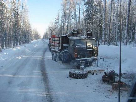 drumuri de iarna - este principala artera din nord, zonele situată în afara drumului