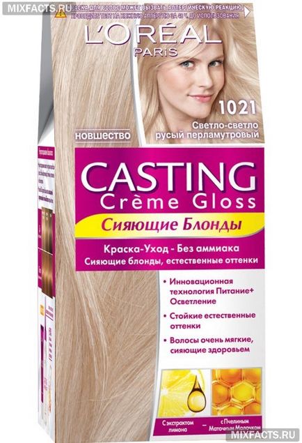 Bună păr blond vopsea