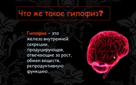 Glanda pituitara a creierului care este norma și abaterea