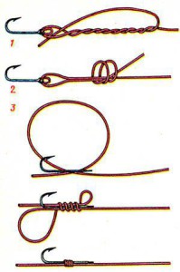 Cum de a lega o linie de pescuit cu un cârlig