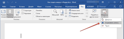 Ce este un macro în cuvânt Ce este un macro în cuvânt