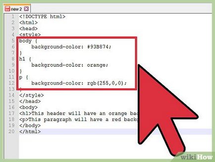 Cum se completează html Cum se completează html