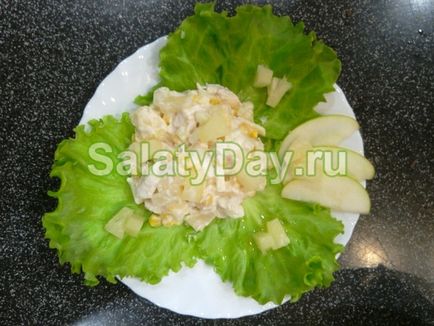 Salata cu carne de pui și ananas, rețete