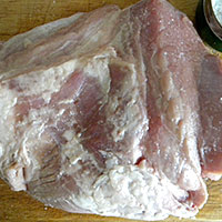 Ce se coace carne de porc la cuptor