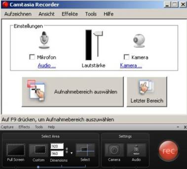 Camtasia recorder care este