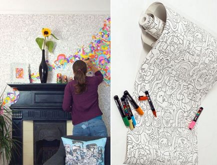 9 moduri de a picta creativ pereți, o fabrică de hobby (vopsea ei înșiși pereții) 9 moduri de a picta creativ pereți, o fabrică de hobby