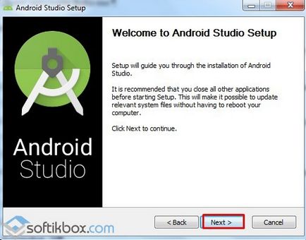 Android manager de SDK-ul (Hit EULA) Managerul Android SDK