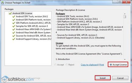 Android manager de SDK (instrumente director lipsă) Managerul Android SDK